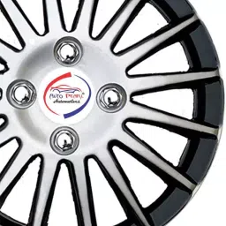 Auto Pearl R13 Press Type With Retention Ring PTAC330 Wheel Cover for Ford Ikon 35.2 cm image 2
