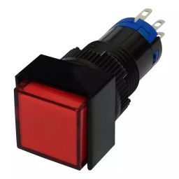 MULTICOMP PRO Industrial Pushbutton Switches PB SW, SPDT, 0.5A/0.1A/220V, PANEL, RED, MP-PB5-AB3BR112V-IP40-8.-picture-15