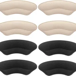 generic Premium Heel Pads Inserts Grips, Shoe bite Protector Back of Heel Protectors Cushions Liner Prevent Too Big Shoe from Shoe Slipping,Blisters,Filler for Loose Shoe Fit for Men Women image 1