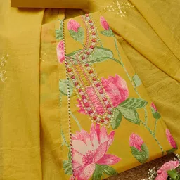 Soch Printed Unstitched Dress Material-image-44