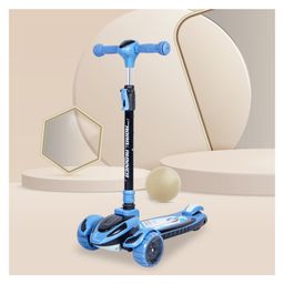 R for Rabbit Road Runner Racer 3 Wheel Kids Scooter- Blue-picture-1