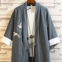 HERE&NOW Men Original Solid Embroidered Oversized Casual Shirt-picture-23