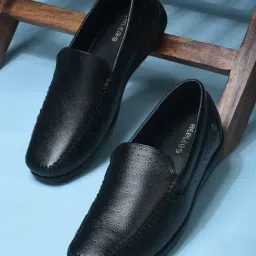 Healers By Liberty Men's Black Formal Loafers-image-46