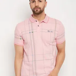 Duke Orange Mix Slim Fit Striped Polo T-Shirt-picture-32