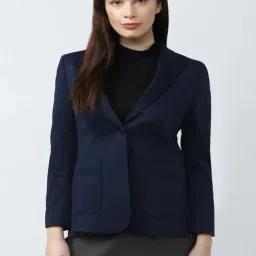 Van Heusen Navy Regular Fit Blazer-picture-18