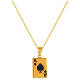 P.C. Chandra Jewellers 22k Yellow Gold Ace-card Pendant-picture-38