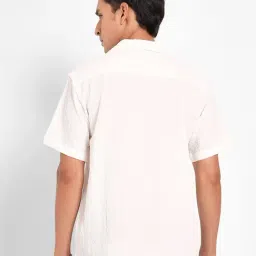 People By Pantaloons White Slim Fit Shirt image 2