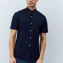 NEXT Men Oxford Weave Casual Shirt-picture-21
