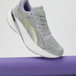 Puma Women's Magnify NITRO 2 Ash Grey Running Shoes-picture-21