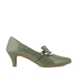 Scentra Women's SPAIN Green Casual Pumps-picture-30