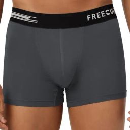 Freecultr Ash Grey Comfort Fit Trunks-picture-18