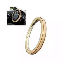 Auto Pearl Adinox Ring Type Car Steering Wheel Cover Compatible with Jazz-image-54