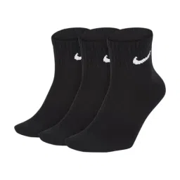 Nike Black U NK Everyday Ankle Socks - L (Pack of 3)-picture-16