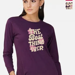 Metronaut Women 2 Printed Bio Finish Applique T-shirt-picture-40