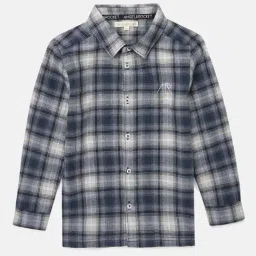 Angel & Rocket Kids Multicolor Checks Full Sleeves Shirt-picture-36