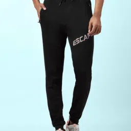 Ajile by Pantaloons Black Slim Fit Printed Joggers-picture-15