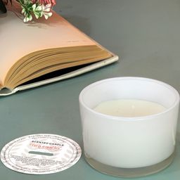 TIED RIBBONS White Sea Salt Lychee Scented 10-12 Hours Burn Time Jar Candle-picture-27