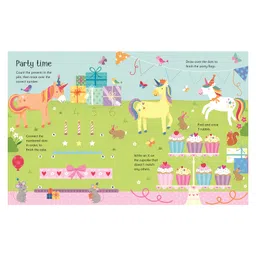 Usborne Wipe-Clean Unicorn Activities- English image 3