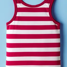 Doodle Poodle 100% Cotton Single Jersey Knit Sleeveless Vests With Text Print Pack Of 5 - Multicolour image 3