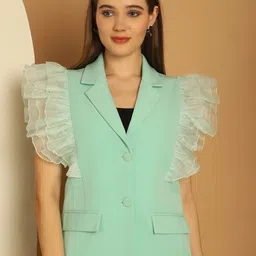 BLANC9 Single-Breasted Causal Blazers image 1