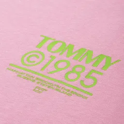 Tommy Hilfiger Brand Logo Back Printed Pure Cotton T-shirt image 2