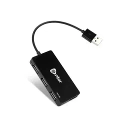 ENTER Hi-Speed Black 4 Port USB Hub, E-U4H100 image 2