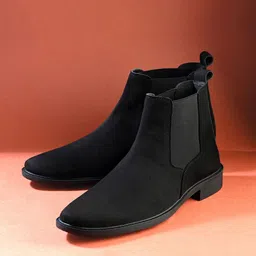 The Roadster Lifestyle Co Men Round Toe Chealsea Boots-picture-33