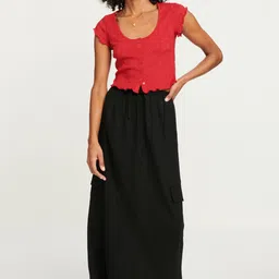 NEXT Women Maxi A-Line Skirt image 3
