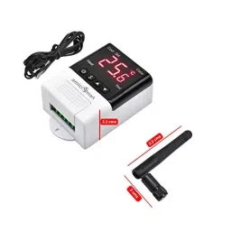 amiciSmart WiFi Digital Thermostat AC 220 V Temperature Controller (-40 to 99.9 °C) with NTC Sensor & LCD for Incubator, Aquarium & Farming, 1xTC-WIFI image 4