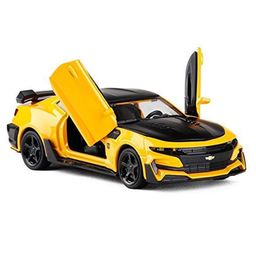 SANJARY Die Cast Metal Car - Yellow-picture-26