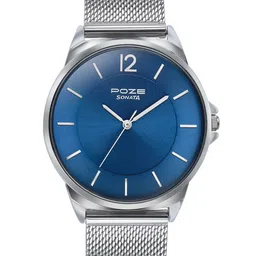 Sonata Men Brass Printed Dial & Bracelet Style Straps Analogue Watch SP70042SM02-image-70