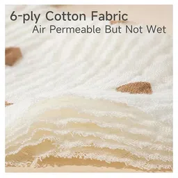 Honor Your Home Baby Super Soft Absorbent Muslin 6 Layer Blanket Avocado - Green image 5