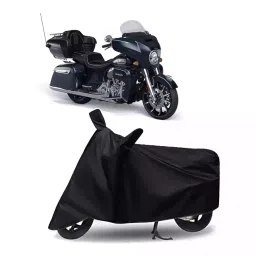 Auto Pearl Bike Cover for Indian Roadmaster (Black)-picture-13