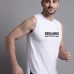 Friskers Sleeveless High Low Gym VestsMST482-3678-02-S image 3