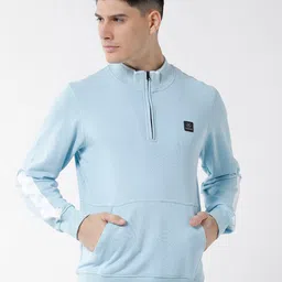 WROGN Men Mock Neck Sweatshirt-picture-17