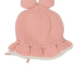 Yellow Bee Girls Woollen Beanie image 4