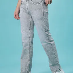 V-Mart Men Regular Fit Mid-Rise Light Fade Stretchable Jeans image 5