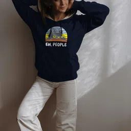 TOGS & TERRE Women Printed Hooded Sweatshirt-picture-14