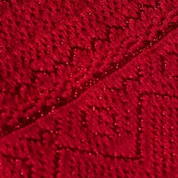 Babyhug Knit Full Length Striped Fleece & Woollen Pant Solid Colour- Red image 3