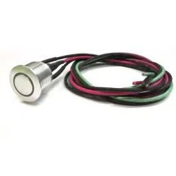 RS PRO Illuminated Push Button Switch Momentary 16 mm Cutout SPST Red LED 36 V DC, 1758527 image 3