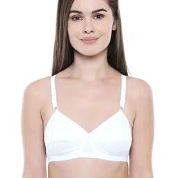 Bodycare Pack Of 3 Solid Non-Wired Non Padded Everyday Bra E5524PISW image 4