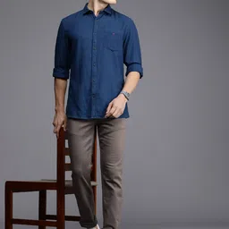 Louis Philippe Jeans Men Slim Fit Low-Rise Stretchable Jeans image 3