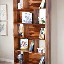 Royaloak Brown Chola Wooden Bookshelf-picture-35