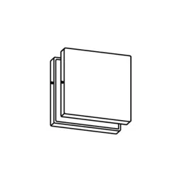 aido xl-c Dorma XL - C 4006A Polished Chrome Finish Central Connector Glass Door Accessory image 2