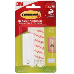 3M Command Large Sawtooth Picture Hanger White-picture-10