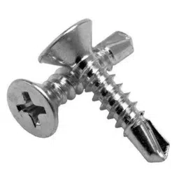 Rpi Shop 8 x 13 (D 4.2mm) Nickel Plated Self Drilling Screw CSK Phillips Bugle Head Pack of 900 Pcs image 4