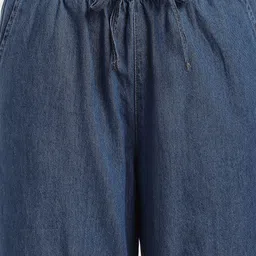 R&B Women Wide Leg Mid-Rise Light Fade Jeans image 2