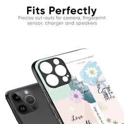 QRIOH Conversational Printed iPhone 15 Pro Back Case Mobile Accessories image 4