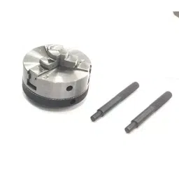 Assorts Precision Triple Bearing Revolving Center Tool Steel,Alloy Steel & Iron M14x1 Thread 3MT Shank 50 mm 3 Jaw image 5