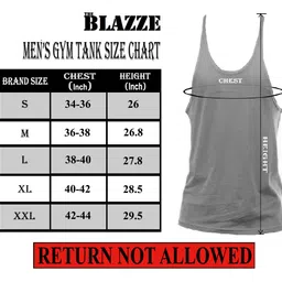 the blazze Men's Gym Tank Tops image 3